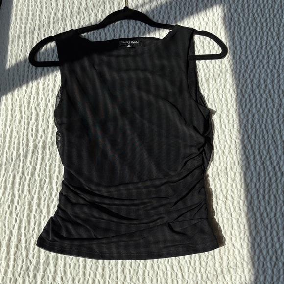Black Sleeveless Top Dylan Ryan size M - Picture 1 of 1